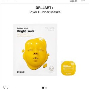 NWT - Dr. JART+ Face Mask